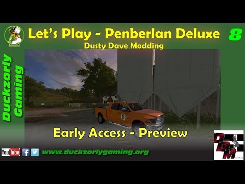 Let's Play Farming Simulator 17 - EARLY ACCESS Penberlan Deluxe - Ep 8