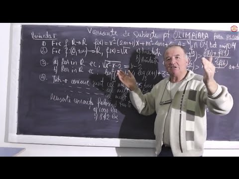 1/3 Lectia 352 - Variante de subiecte pt OLIMPIADA - Meditatii la matematica gratuite - Clasa 10