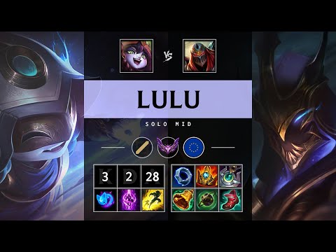 Lulu Mid vs Zed: Shield Maker - EUW Master Patch 14.16