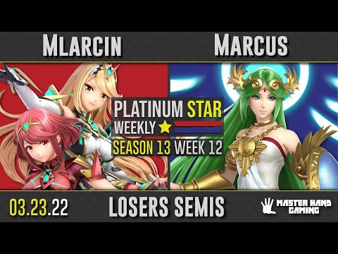 PSW S13:W12 - Mlarcin (Pyra Mythra) vs Marcus (Palutena) - L Semifinals