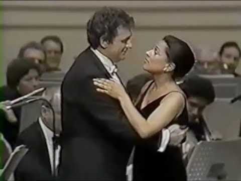 Concert of Placido Domingo and Kathleen Battle live in Tokyo 1988