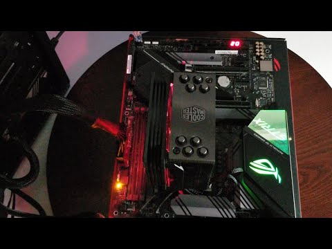 Ryzen 9 3900X Install and Hyper 212 EVO Black Edition RGB Cooler