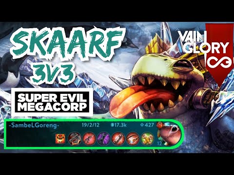 SKAARF GAMEPLAY VAINGLORY 3V3 | TROLL BUILD