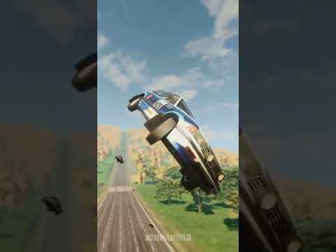 BeamNG Drive - Car Long Jump Challenge!