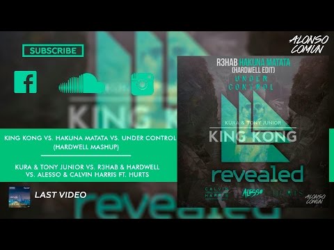 King Kong vs. Hakuna Matata vs. Under Control vs. Flashlight (Hardwell Mashup)