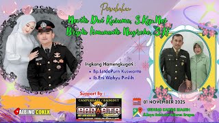 Download lagu LIVE WEDDING NOVITA & BRIPTU ISMUNANTO == ALBINO HD mp3