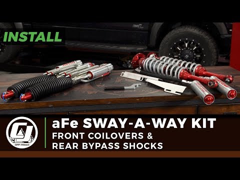 Ford Raptor Install: aFe 2-1/2\" Control Sway-A-Way Front and Rear Suspension