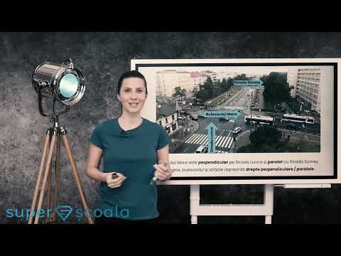 Clasa a IV-a - Drepte perpendiculare si drepte paralele