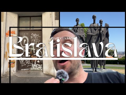 48 Hours in Bratislava | Walking Tour, Castle Views & Statues