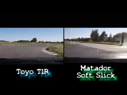 Tire comparison: Toyo T1R vs Matador Soft Slick