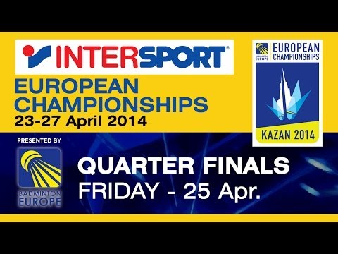 QF - WD - G.Stoeva / S.Stoeva vs E.Muskens / S.Piek - 2014 INTERSPORT European C'ships
