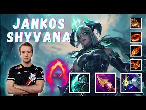 Jankos Shyvana Jungle VS Kayn Patch 11.17