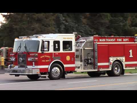 Main-Transit FD Engine 2 and Engine 1 Returning to Quarters (Station 1)