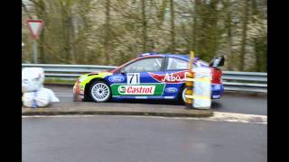 preview picture of video 'Ford Focus WRC 3395 ccm in Moudon'