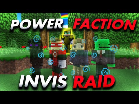 How to INVIS RAID as a POWER FACTION on SOTW... | Minecraft HCF