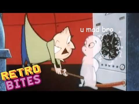 Casper Versus The Mad Scientist | Casper Classics | Old Cartoons | Retro Bites