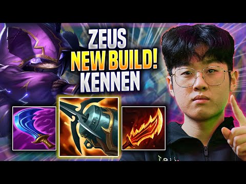 ZEUS TRIES NEW KENNEN BUILD! - T1 Zeus Plays Kennen TOP vs Gragas! | Preseason 2023