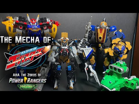 Tokumei Sentai Go-Busters DX Mecha (Power Rangers Beast Morphers Zords)