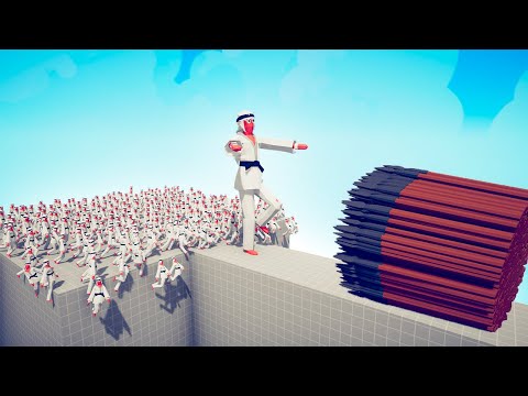 100x TAEKWONDO + GIANT vs EVERY GOD - TABS | Totally Accurate Battle Simulator 2023