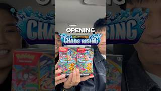 What’s inside Chaos Rising Booster Bundles? #pokemon #pokemontcg #chaosrising