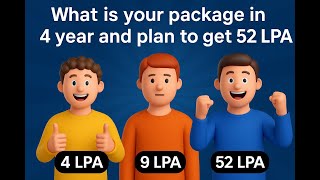 From 4 LPA to 52 LPA in 4 Years! What’s Your Salary Plan?