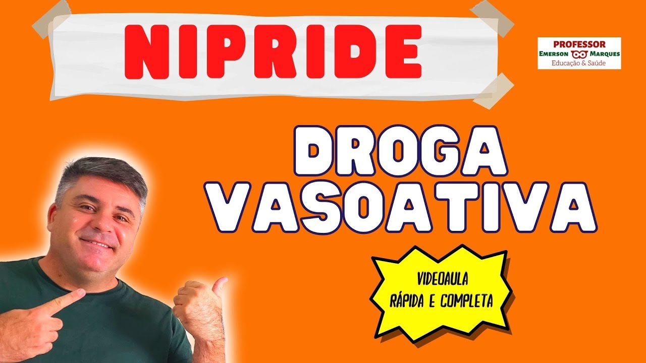 Videoaula de Farmacologia: Nitroprussiato de Sódio
