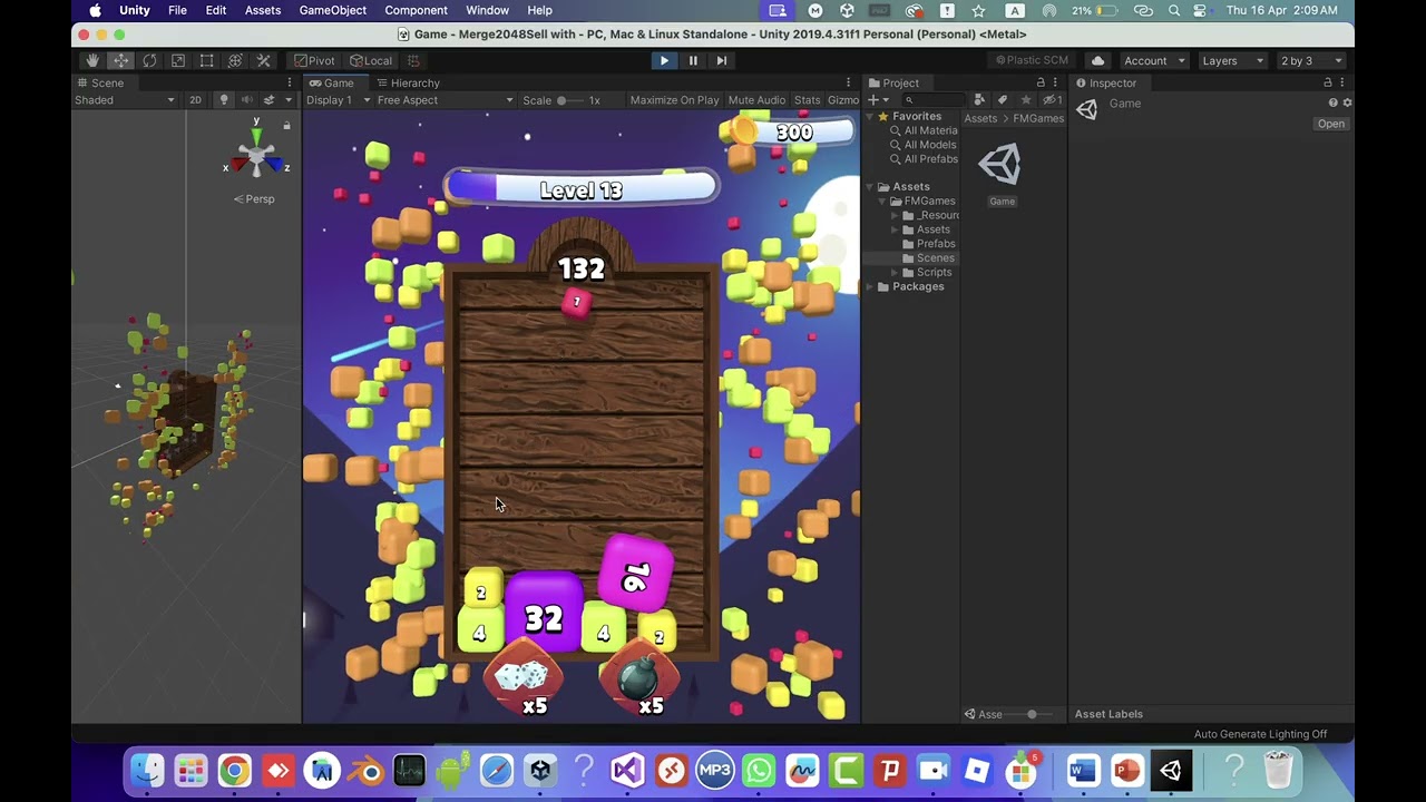merge 2048 unity source code