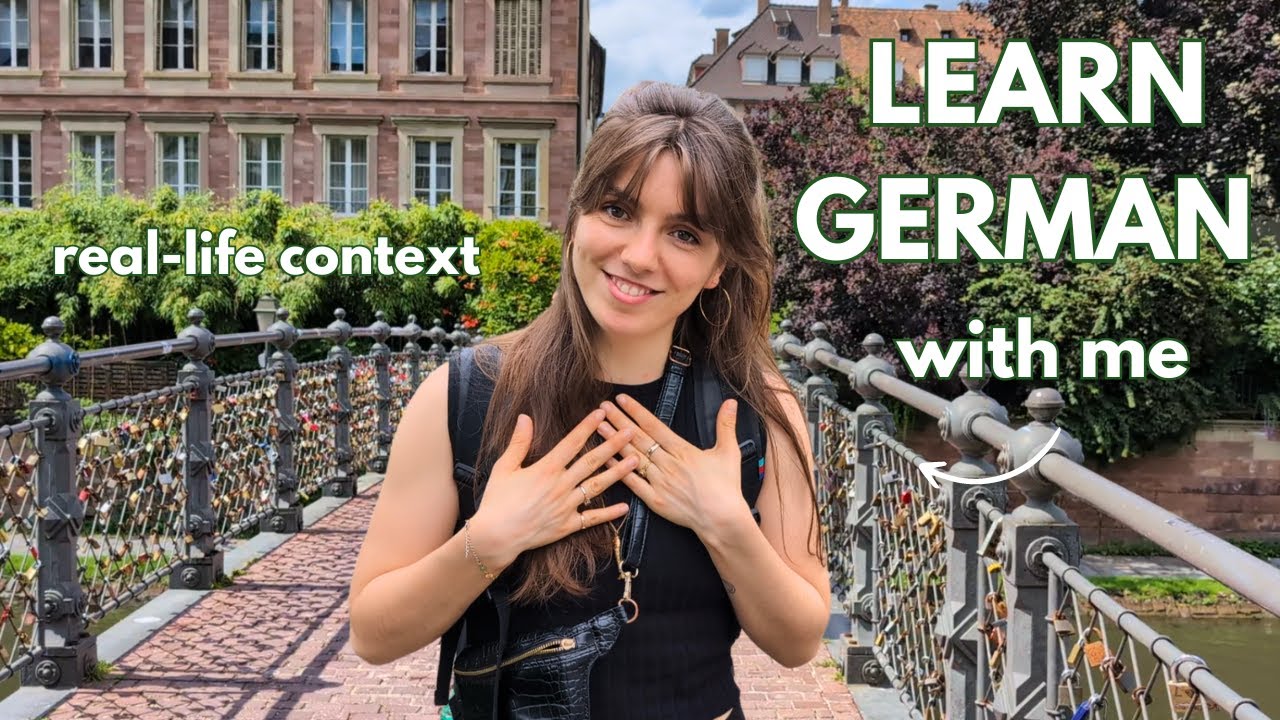 Practice Your German Language Skills with Real-Life Context: Visiting My Friend in Strasbourg – VLOG