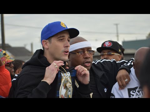G Eazy x AllBlack  Music Video Shoot (Oakland Sideshow) Takeover !!!!