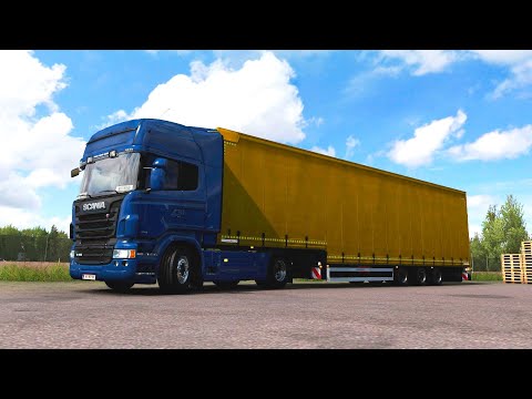 ETS2 1.39 ProMods 2.51 Scania R490  Ostrów Mazowiecka - Kuressaare