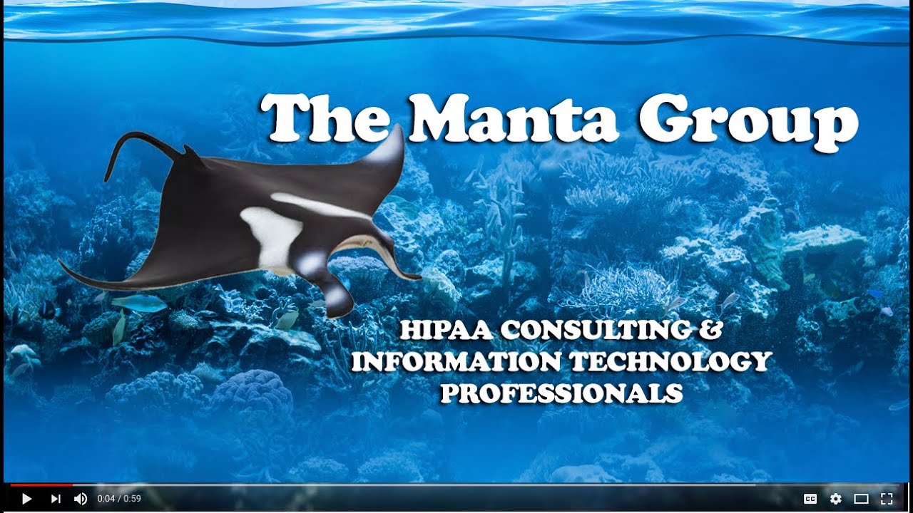 The Manta Group HIPAA Compliance Consulting Firm Video Business Card
