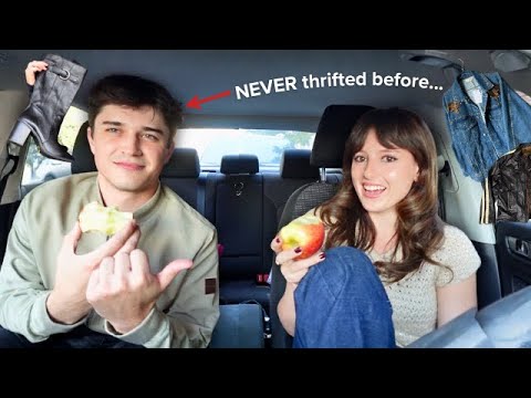 i take Greyson Hoelzel thrifting.