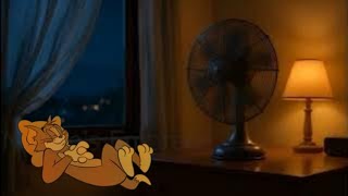 Vintage Bedroom Fan Noise | 10 Hours White Noise for Sleep & Cozy Night Vibes