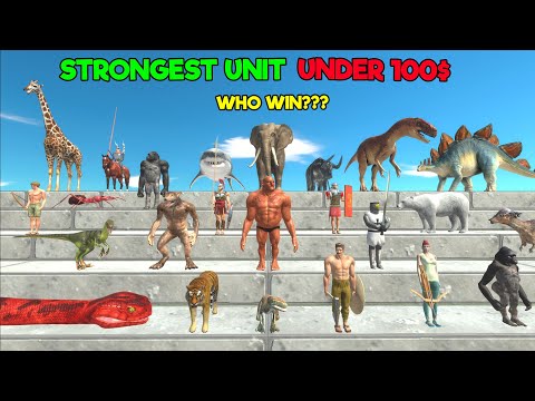Strongest Unit Under 100$ - Animal Revolt Battle Simulator