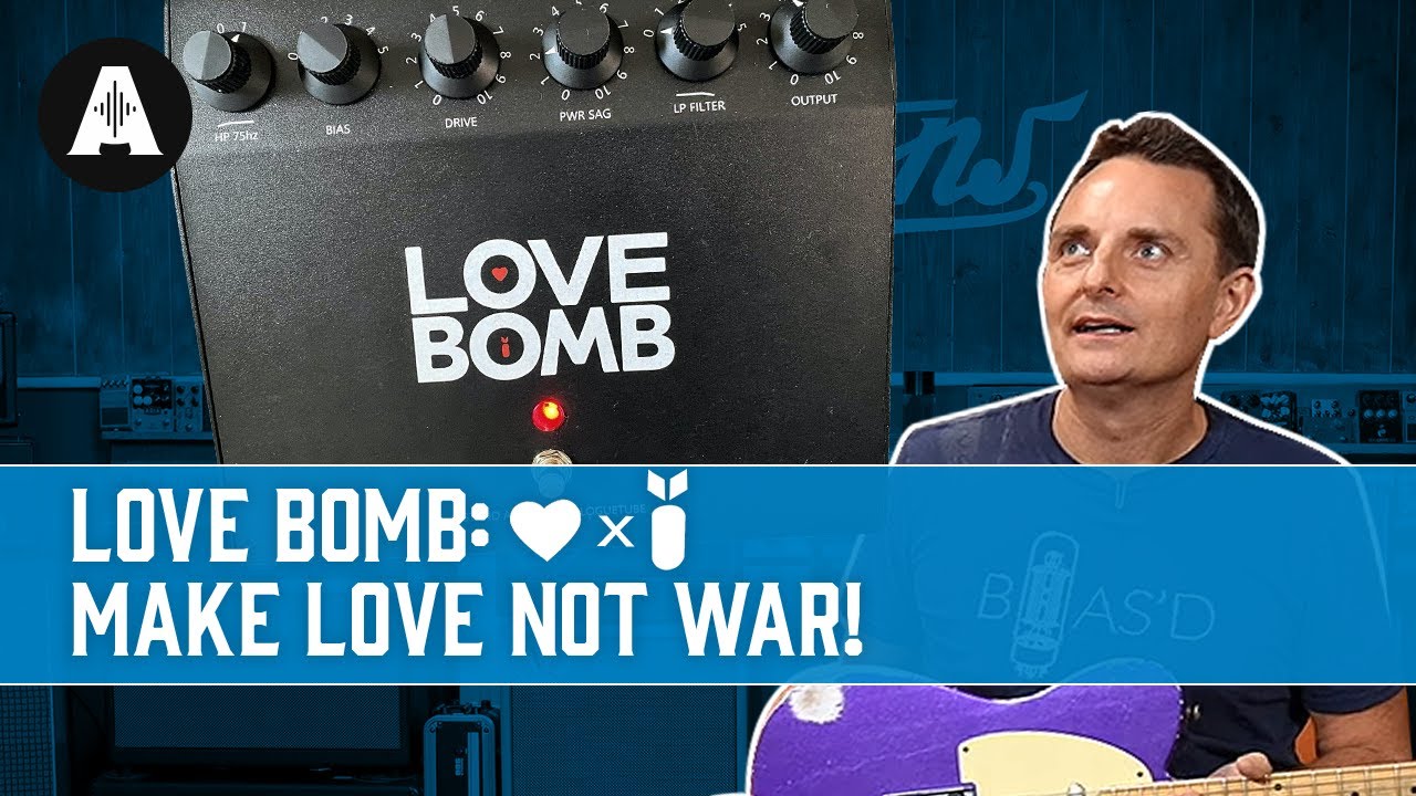 Stand Alone X Analoguetube Love Bomb Overdrive and Preamp Pedal