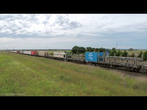 Pacific National 4PM6 Container Train At Gheringhap Loop (20/1/2024) - PoathTV Australian Railways
