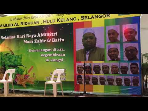Izmir Fareez - Hanya Dia LIVE di Masjid Al Ridhuan Ulu Kelang