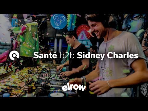 Santé b2b Sidney Charles @ Elrow Ibiza Closing Party 2016 (BE-AT.TV)