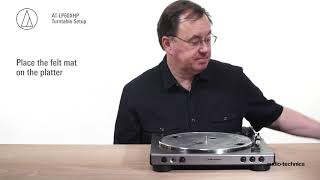 Video thumbnail for AT-LP60XHP Setup | Fully Automatic Belt-Drive Turntable with Headphones by Audio-Technica USA