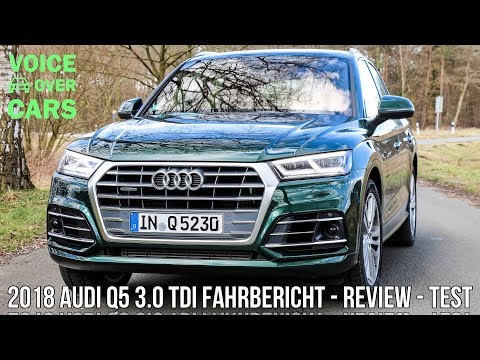 2018 Audi Q5 3.0 TDI (286 PS) Diesel Driving Report Test Drive Test Review Voice over Cars