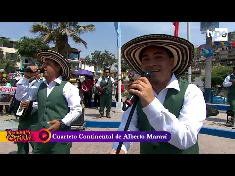 Cuarteto Continental de Alberto Maraví - Cumbias Pegaditas Mix 1 (En Vivo) Domingos de Fiesta 2023