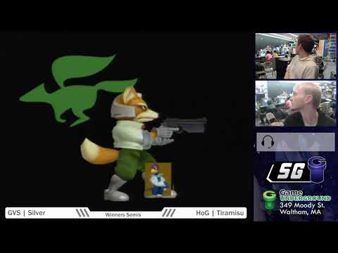 SG 19.12 SSBM - GVS | Silver (Falco) vs. HoG | Tiramisu (Fox) - Melee WSF