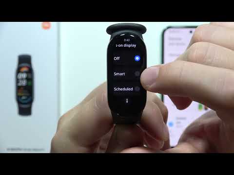 Xiaomi Smart Band 9: How to Turn On Always On Display #miband9