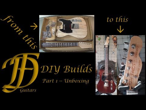How to build a guitar from a kit Part 1 - Overview