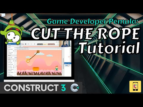 Cut the rope game style full tutorial using Construct 3