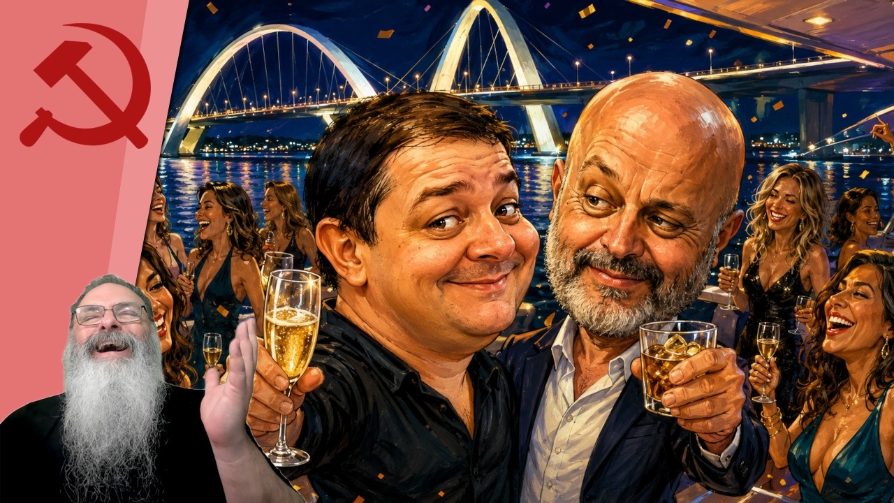 LULINHA e CARECA do INSS faziam FESTAS em BARCOS no LAGO PARANOÁ: É MUITA FESTA com seu DINHEIRO