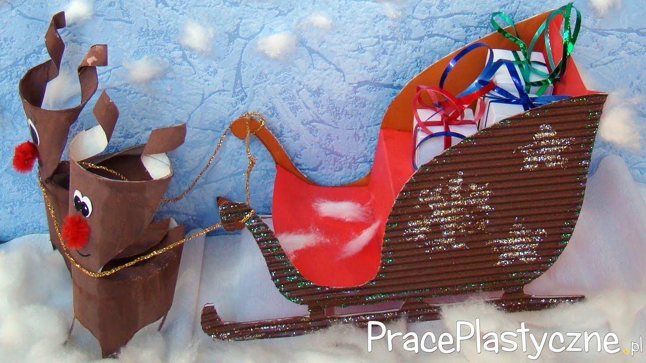 Jak zrobić sanie Mikołaja?