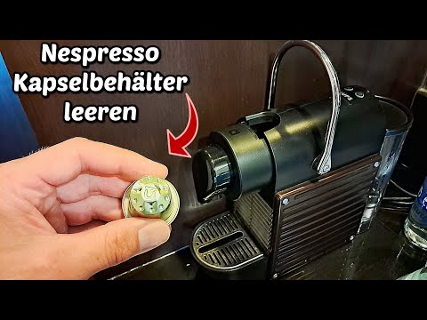Nespresso Behälter für Kapseln leeren | So geht’s! 