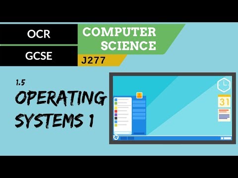 39. OCR GCSE (J277) 1.5 Operating systems 1