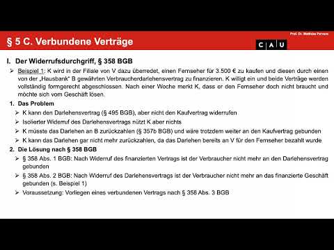Schuldrecht BT – Folge 16 (Verbundene Verträge; Leasing Teil 1)